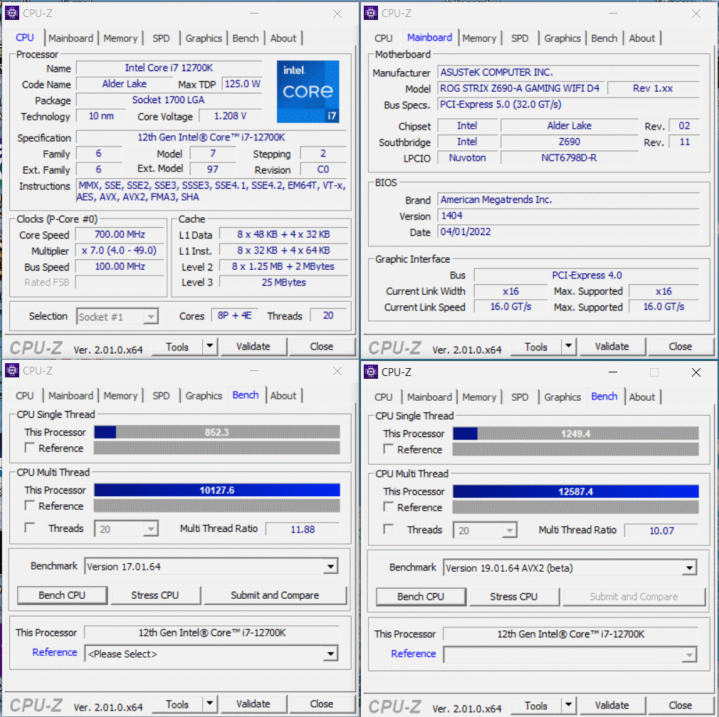 Share your CPUZ Benchmarks! Page 85 TechPowerUp Forums