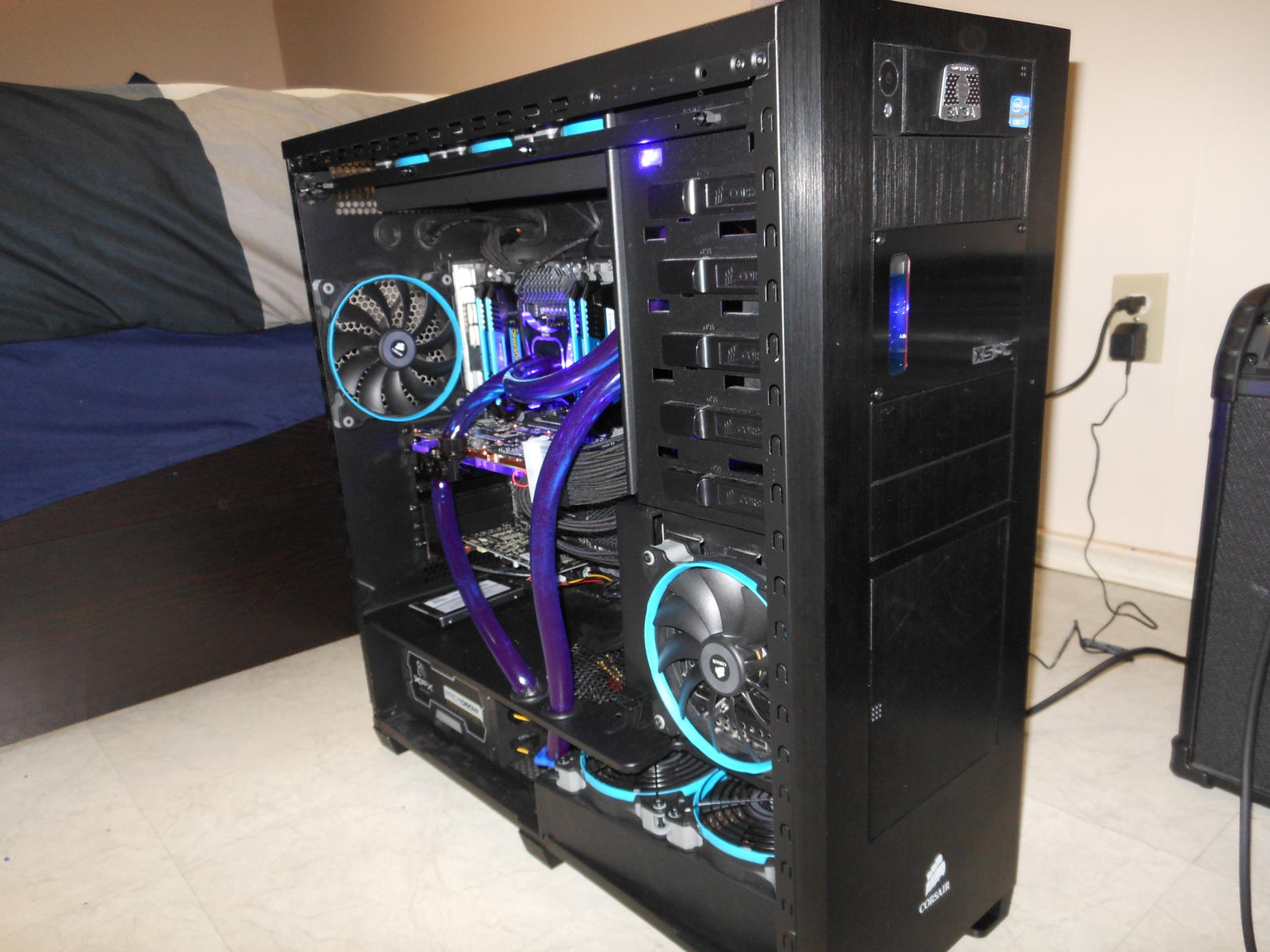 Corsair 800D Water cooled build log | TechPowerUp Forums