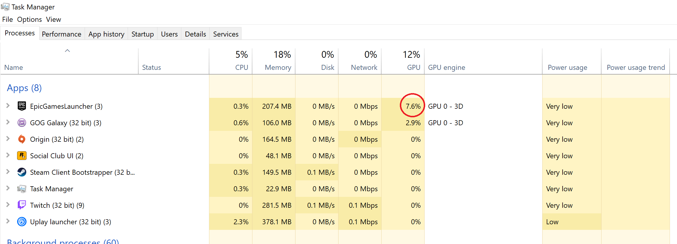 Epic Games Launcher Suspiciously High GPU Utilization TechPowerUp