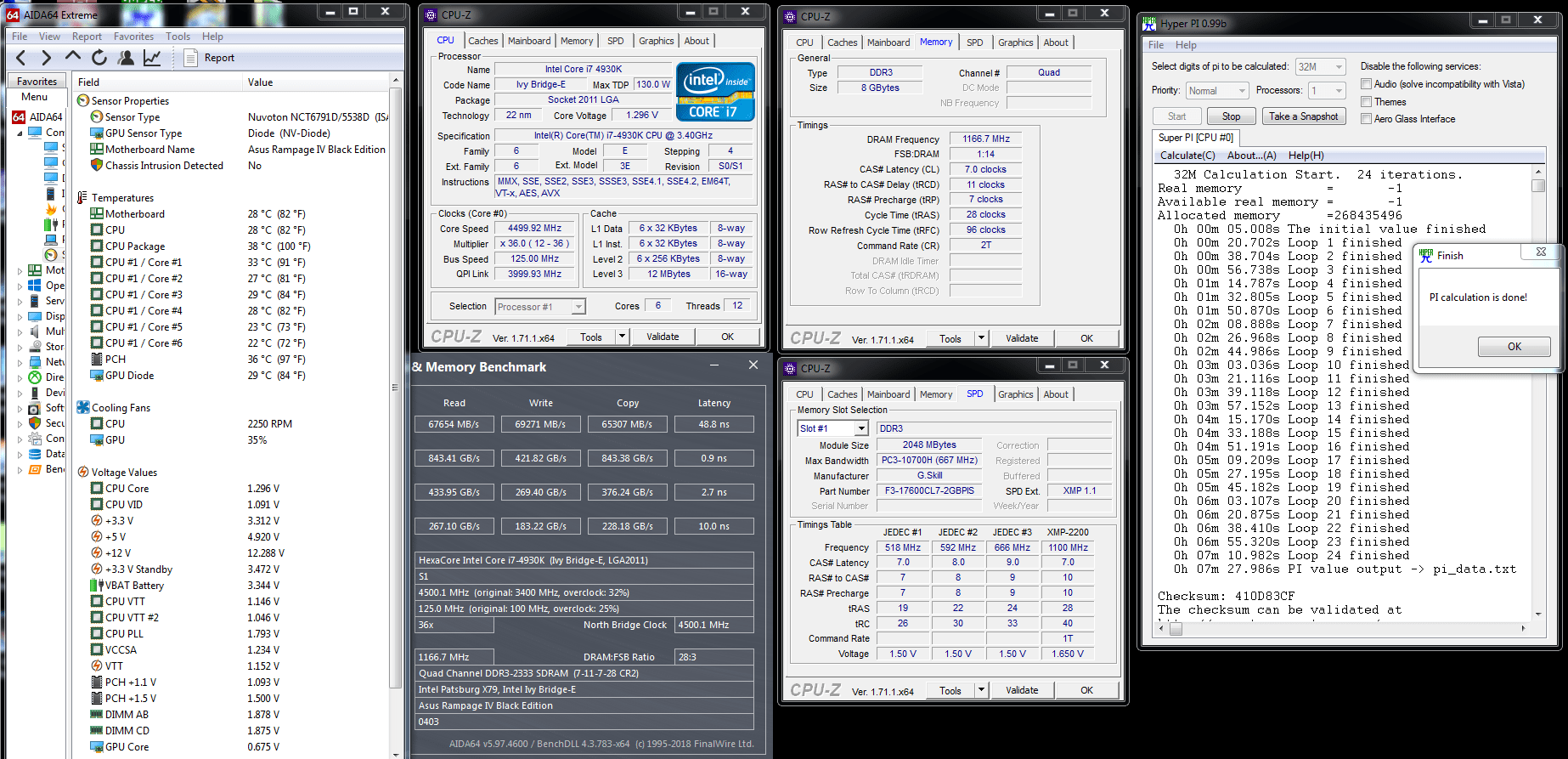 Autumn Equinox AIDA64 Cache and Memory Benchmark