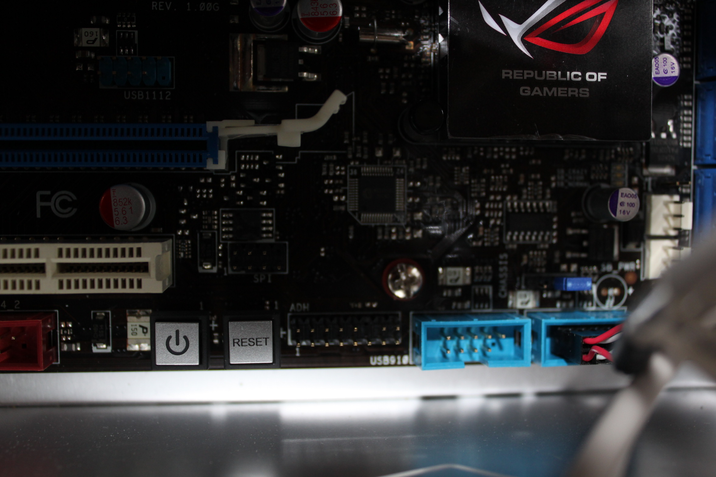 Front panel connectors problem (ASUS RAMPAGE FORMULA