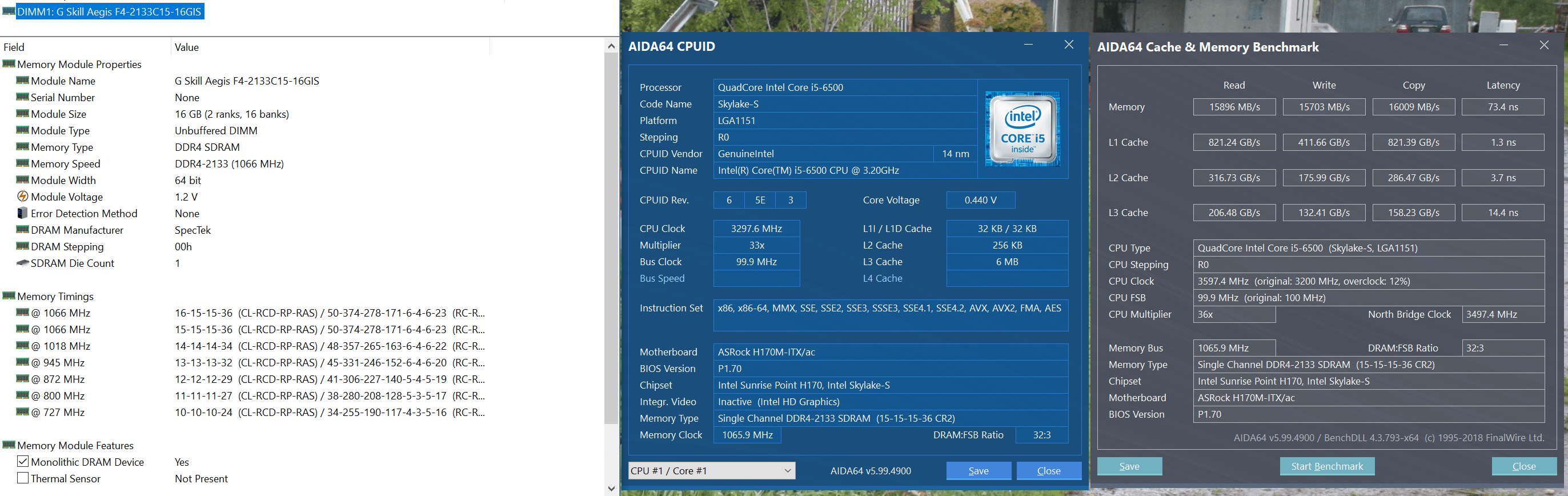 Autumn Equinox AIDA64 Cache and Memory Benchmark