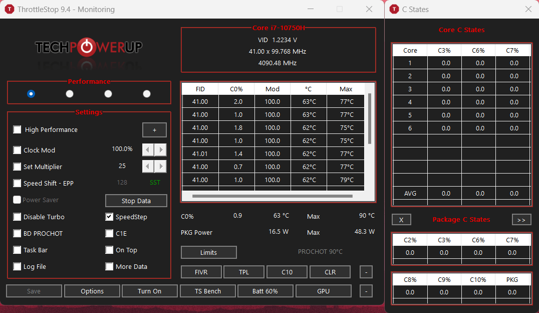 SpeedShift not working as intended? TechPowerUp Forums