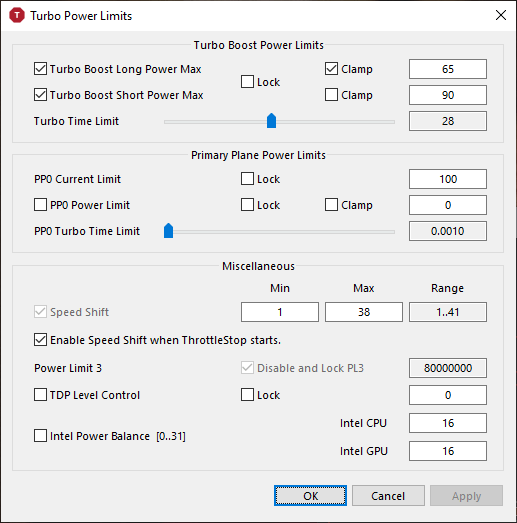 ThrottleStop and undervolting thermal throttling questions