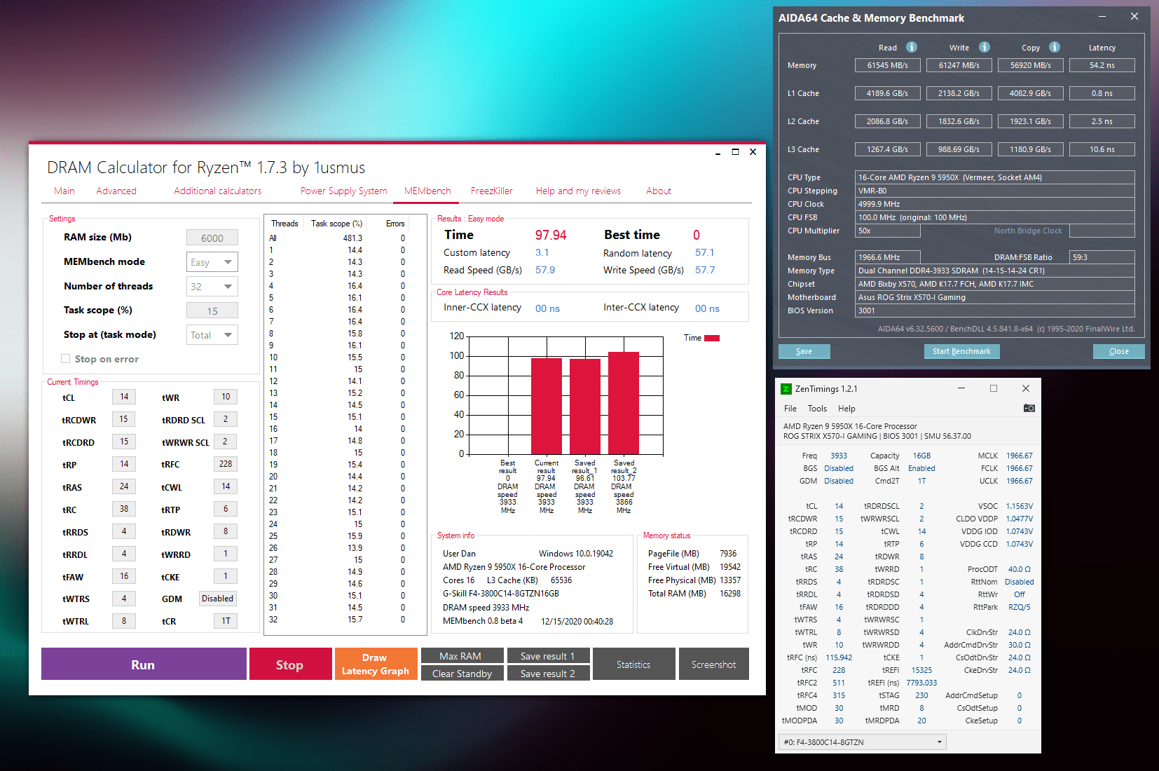 DRAM calculator for Zen 3 Page 6 TechPowerUp Forums