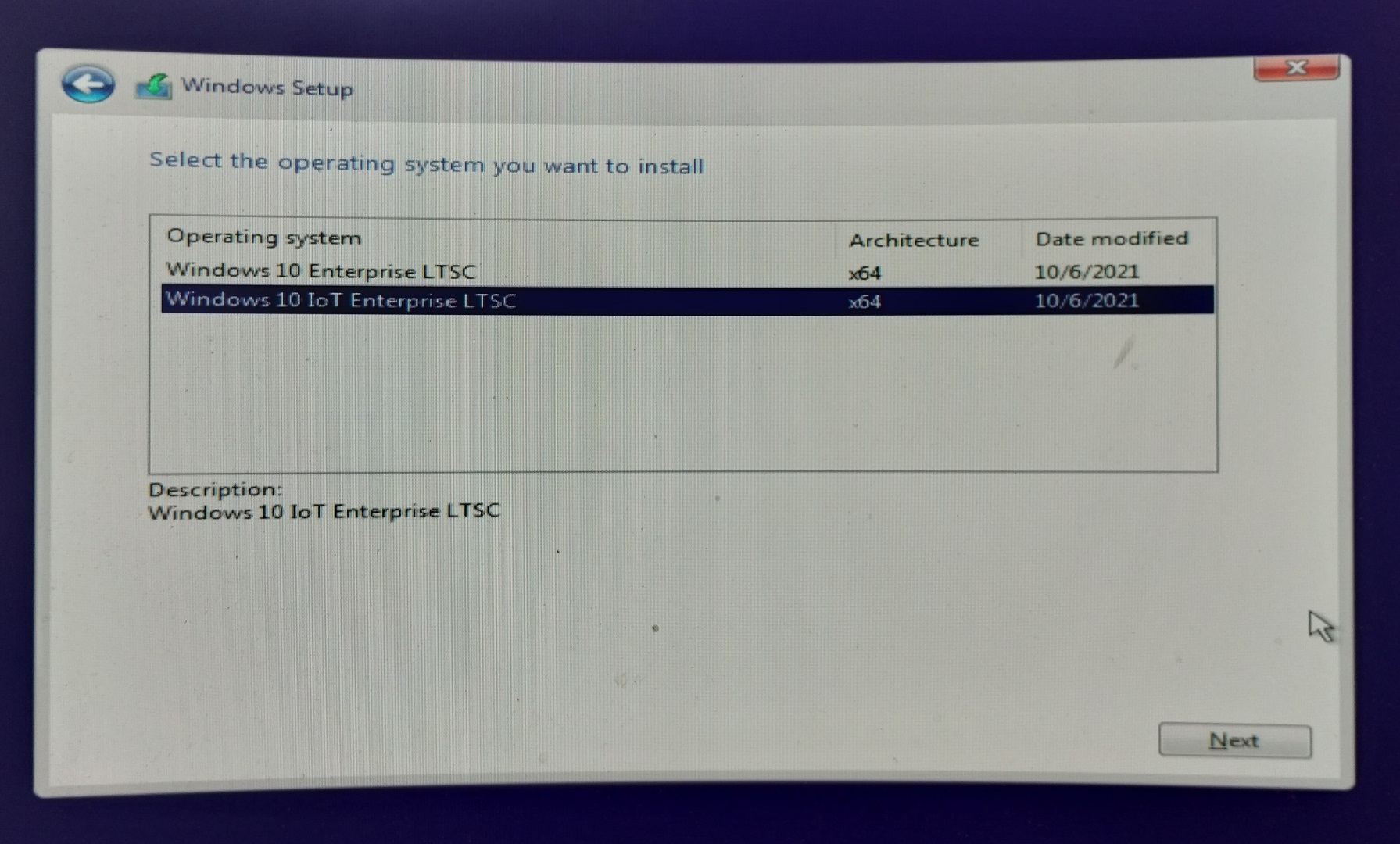 A multiboot adventure Windows 10 x64 Enterprise IoT LTSC 21H2 TechPowerUp Forums