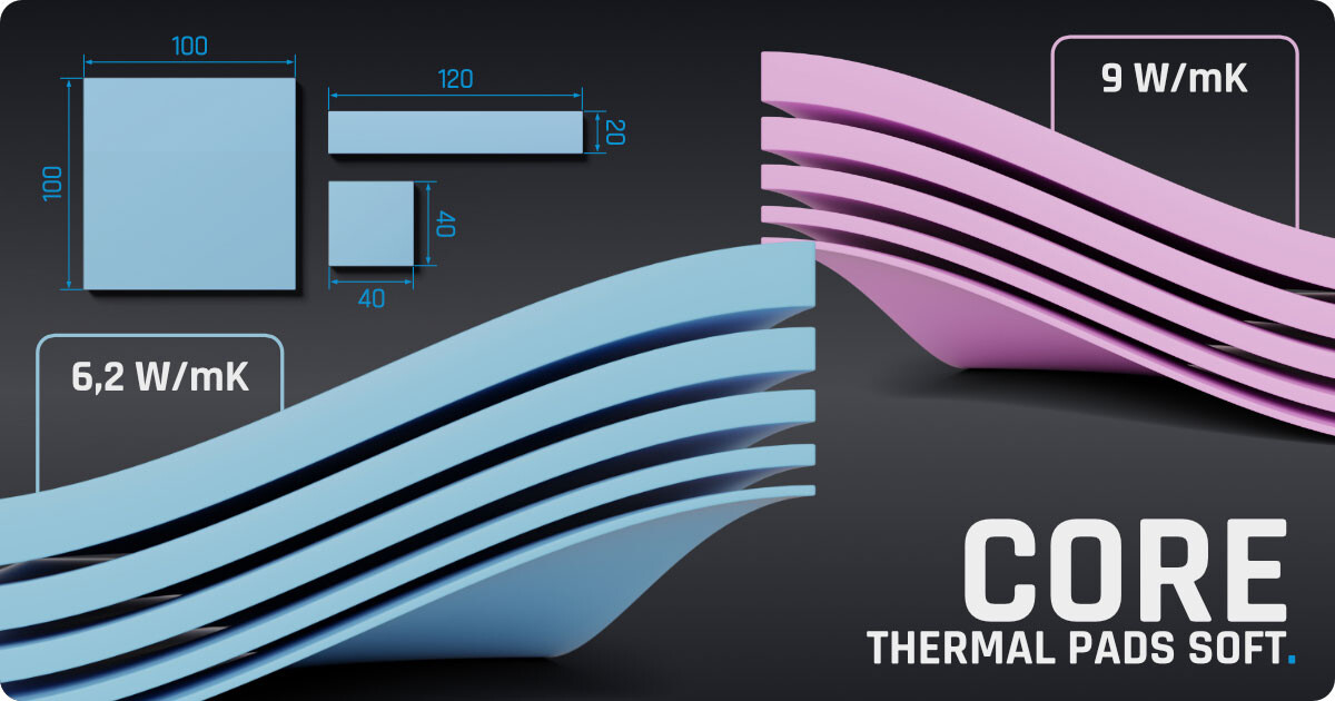 AlphaCool Unveils CORE Soft Thermal Pads TechPowerUp