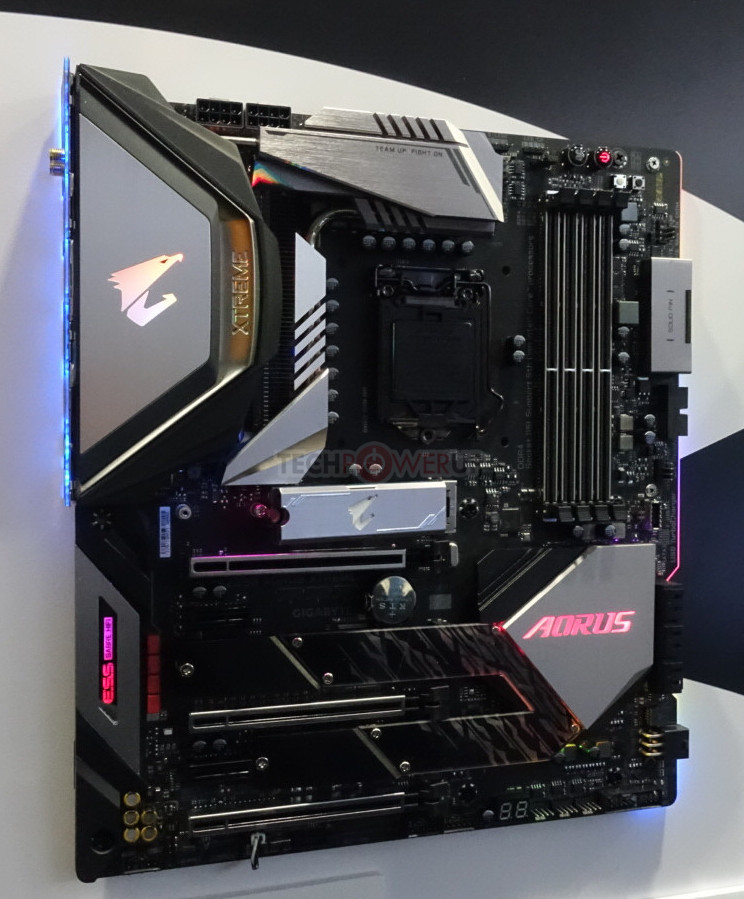 Gigabyte Z390 Motherboards and GeForce RTX Graphics Cards on Display at