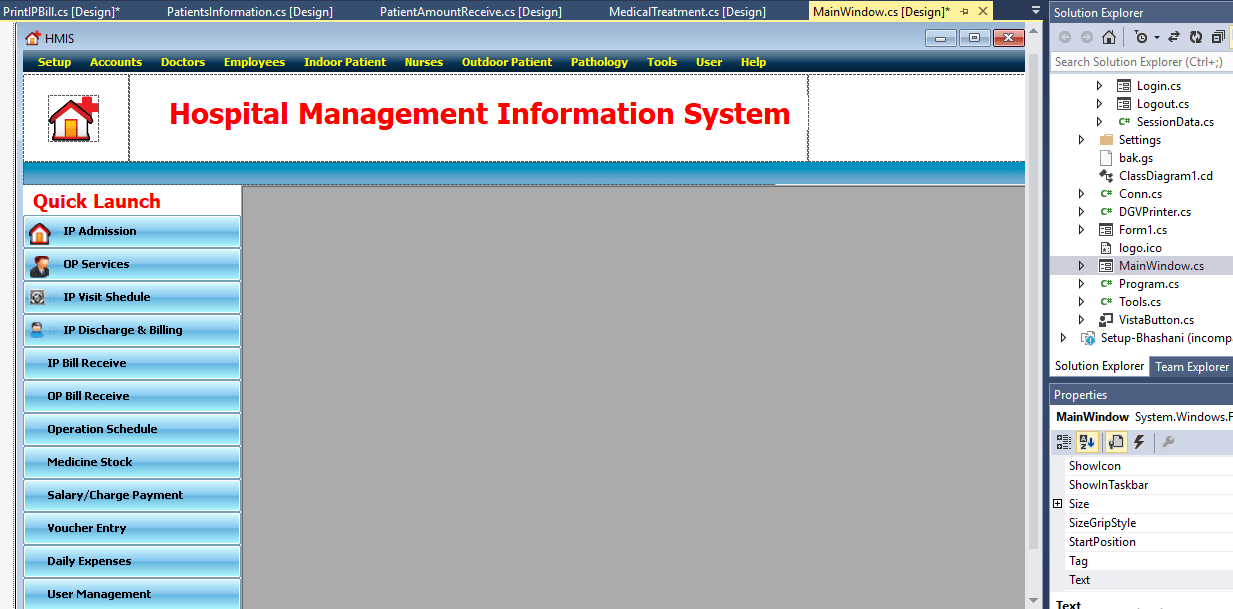 Free Download Hospital Management System in c with Source code Windows