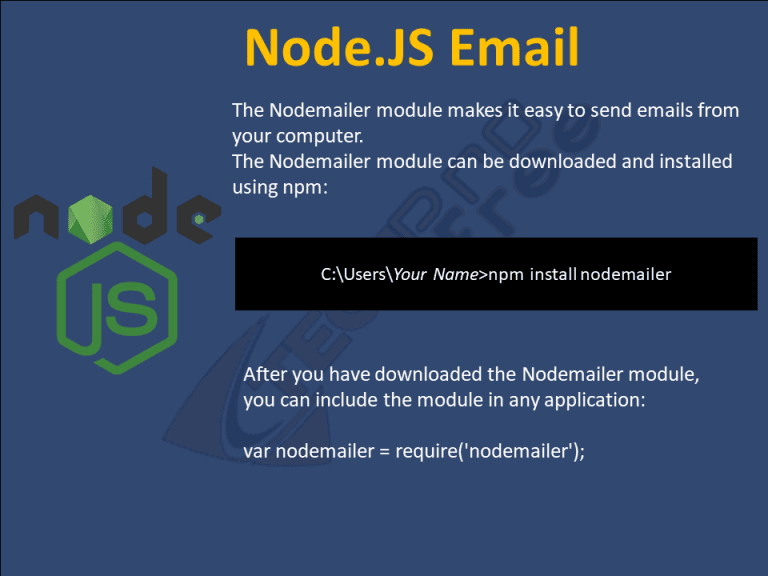 Node JS Book 2020 nodejs mysql Techprofree
