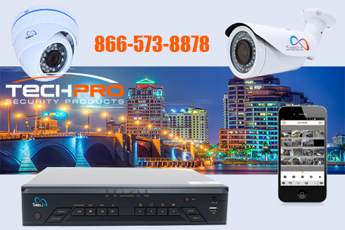 Security Cameras West Palm Beach Techpro Security Products