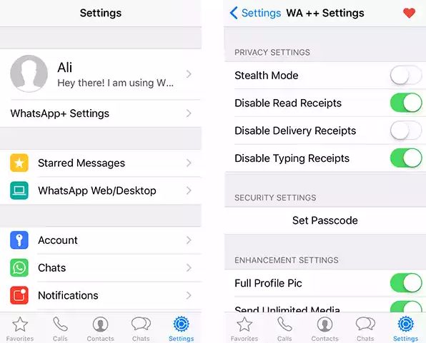 Download WhatsApp Plus iOS Download WhatsApp++ IPA for