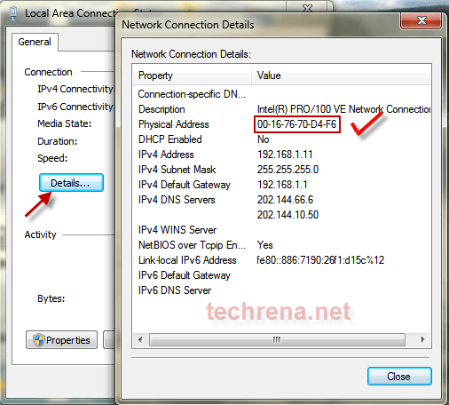 Change MAC Address or Physical Address Using Registry Editor (regedit
