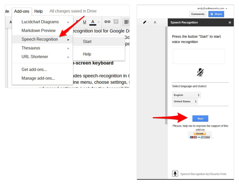 How to speechtotext in Google Docs TechRepublic