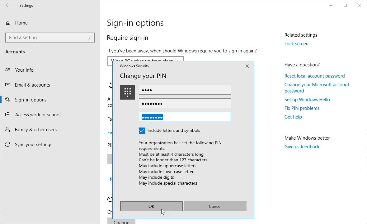 How to change the complexity of your Windows PIN TechRepublic