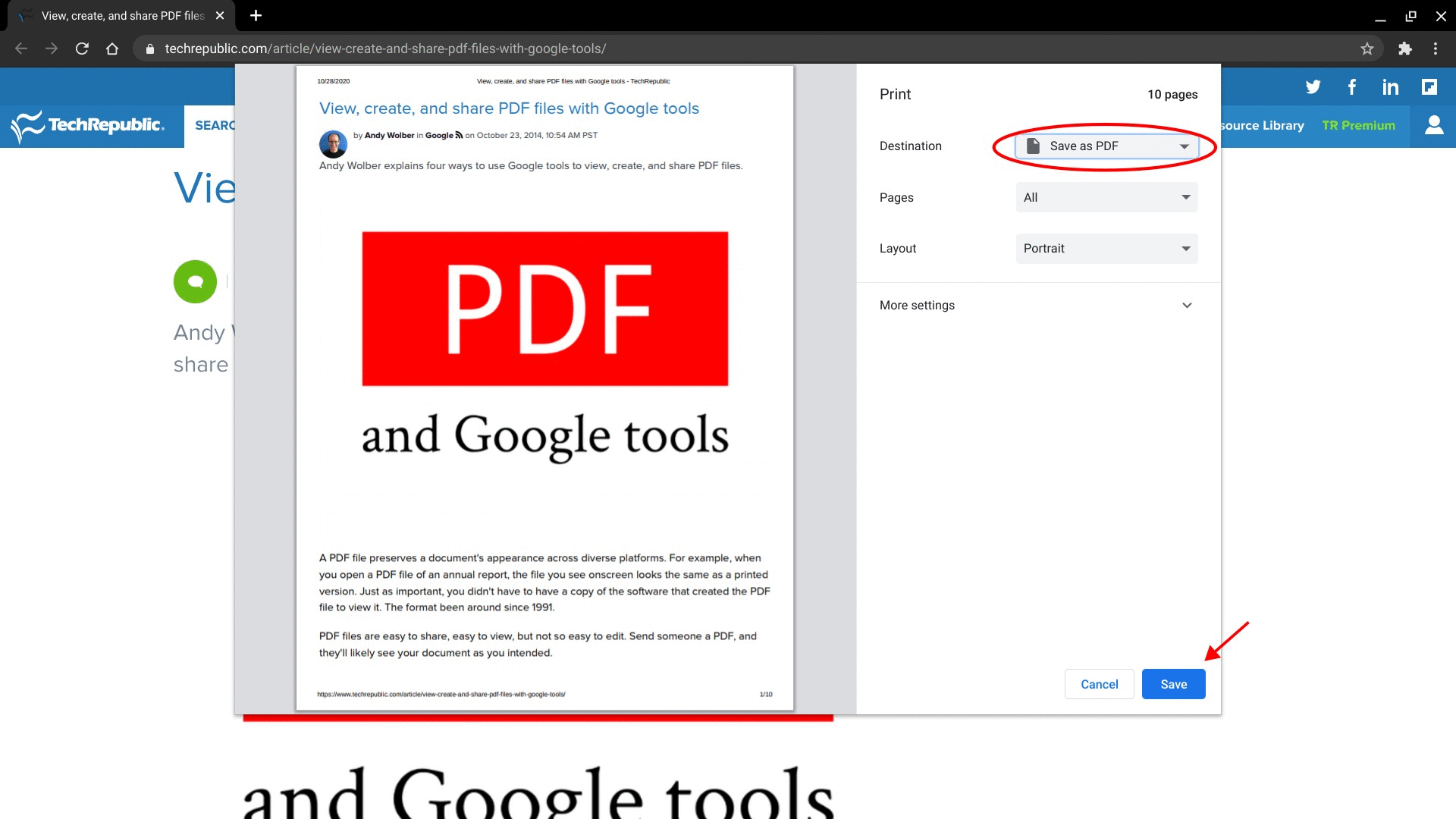 How to work with PDF files on a Chromebook TechRepublic