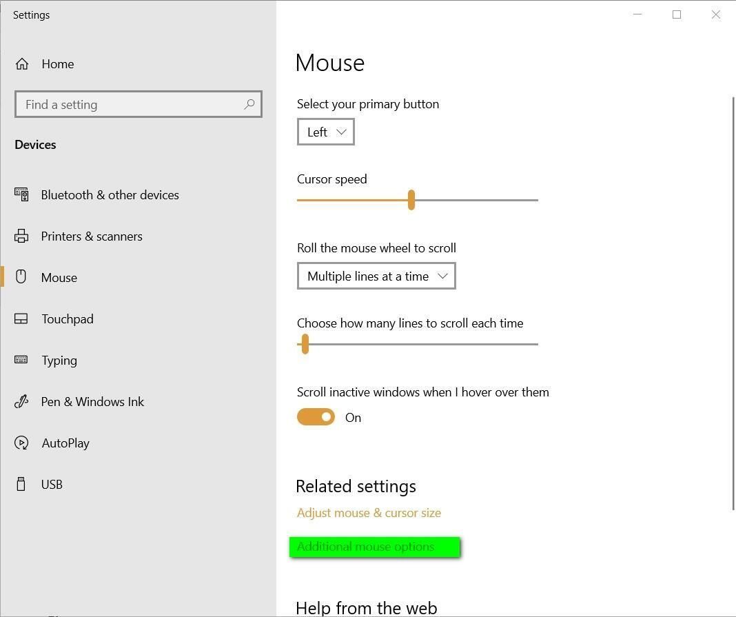 How to add a highlighter to your mouse pointer in Windows 10 TechRepublic