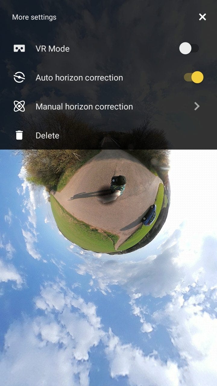 Insta360 Air Testbericht 360 Grad Kamera für Android