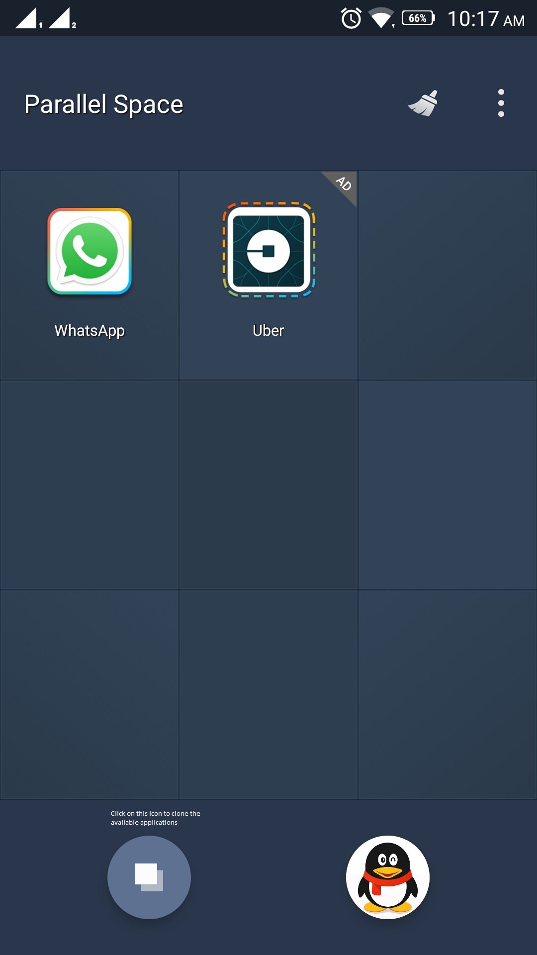 Parallel Space to Install Two WhatsApp on Your Android
