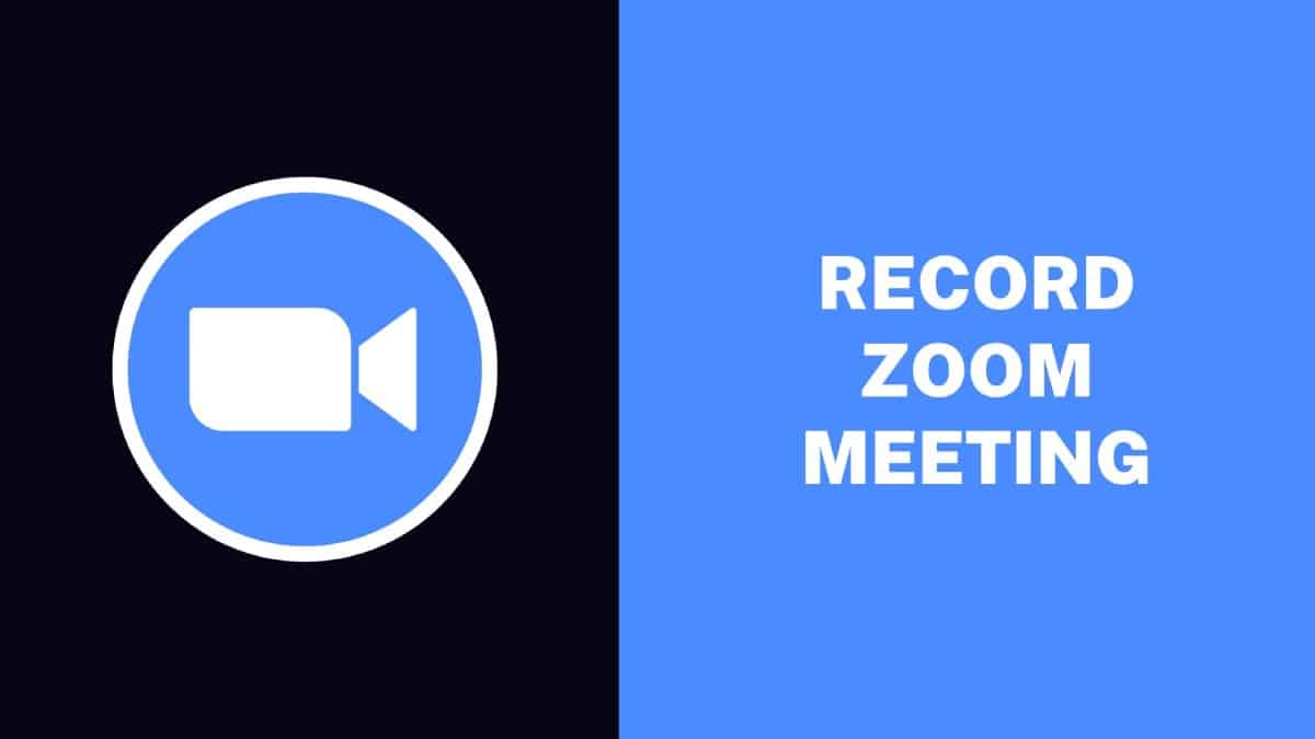 How to Record Zoom Meeting Without Permission?