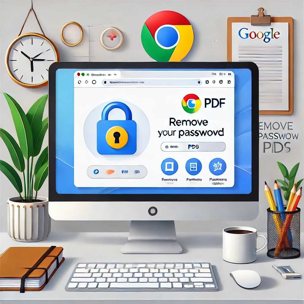 How to Remove Password from PDF file using Google Chrome
