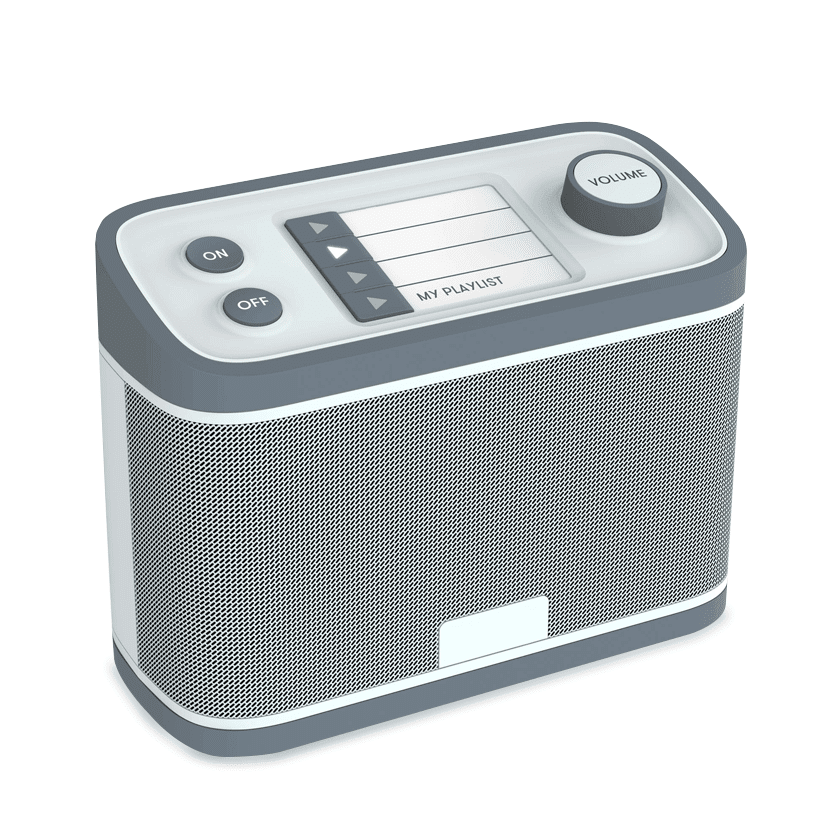 TechSilver Simple Radio & Music Player for Dementia / Elderly TechSilver
