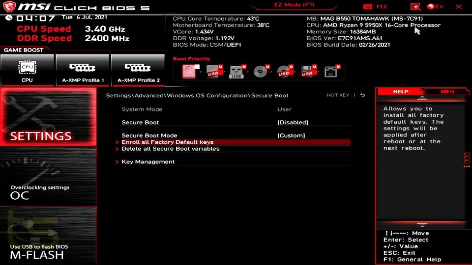 Enable Secure Boot & TPM for Windows 11 BIOS How To Guide! Techspin