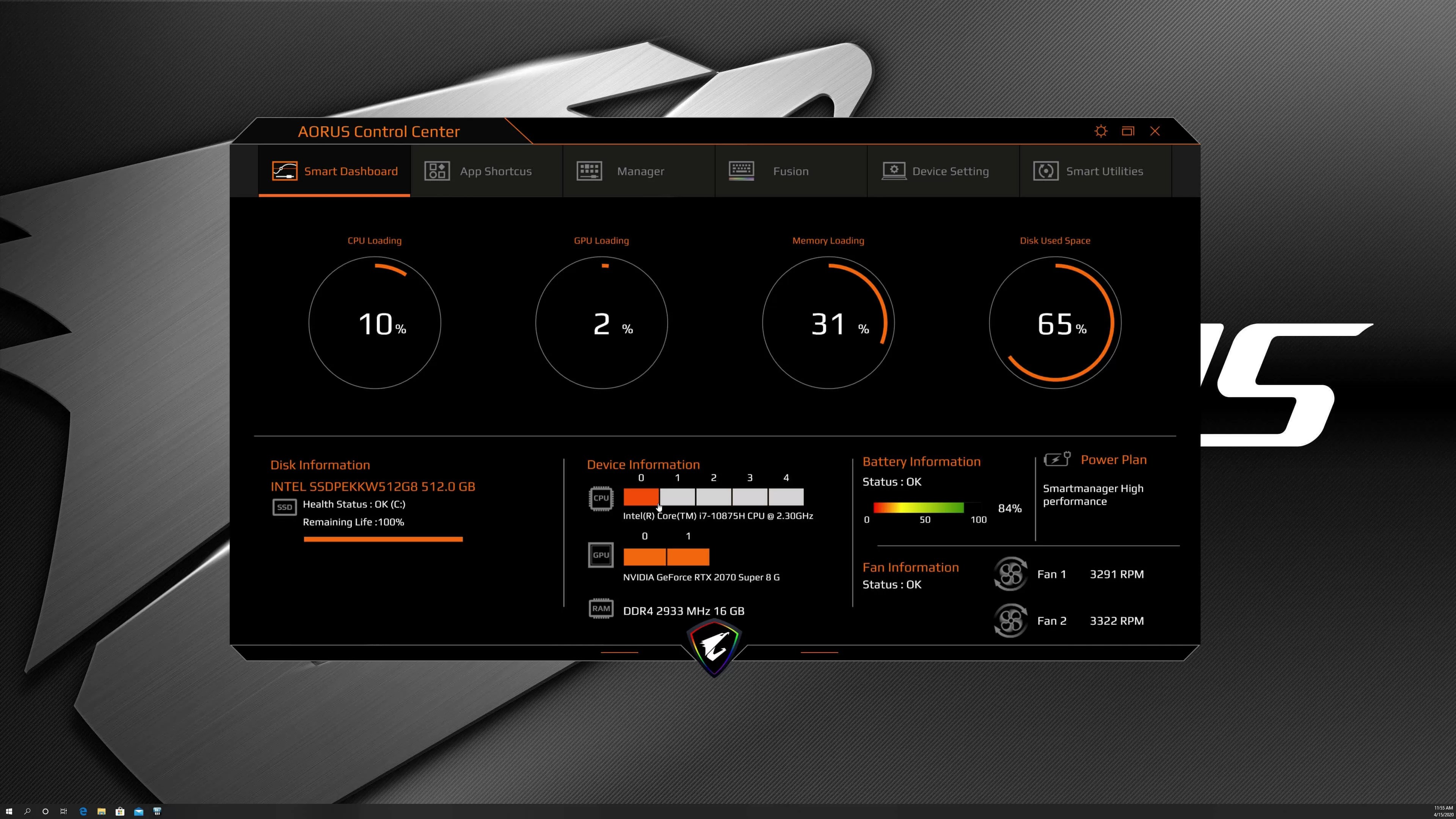 Intel Core i710875H Review 8 Cores, 16 Threads for