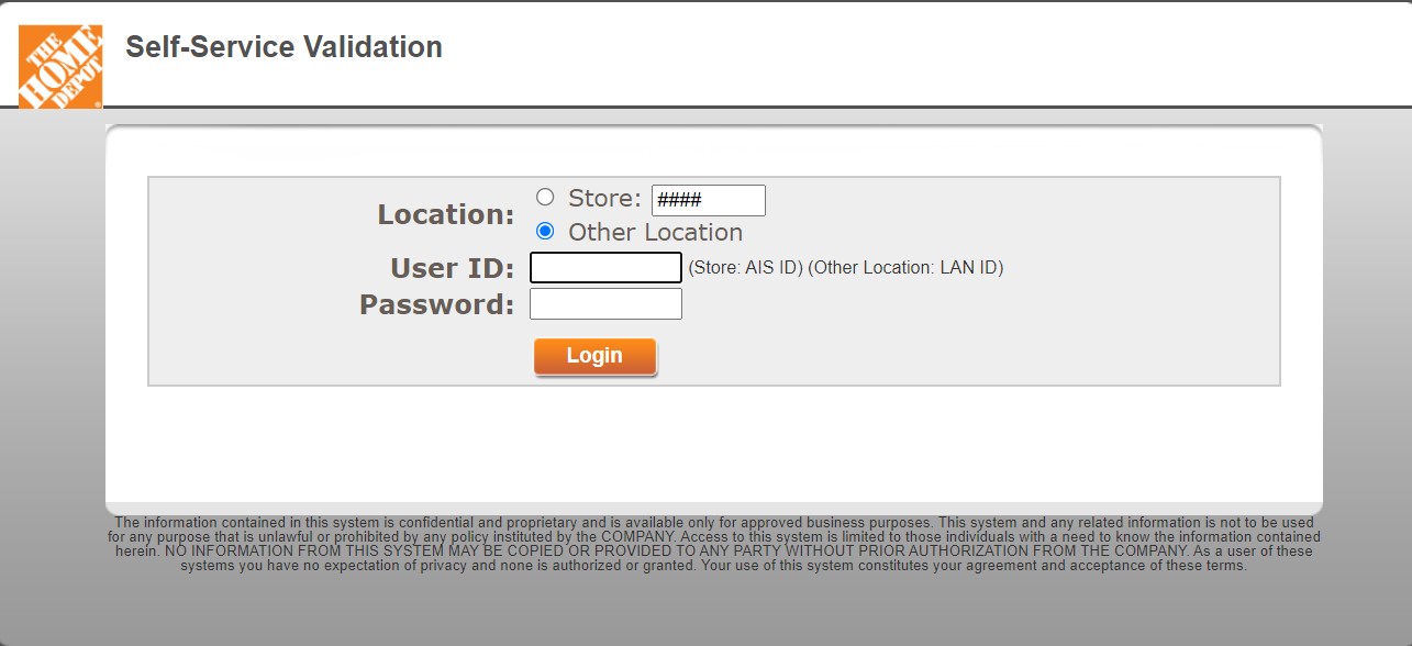 MyApron Login Portal Home Depot ESS Login