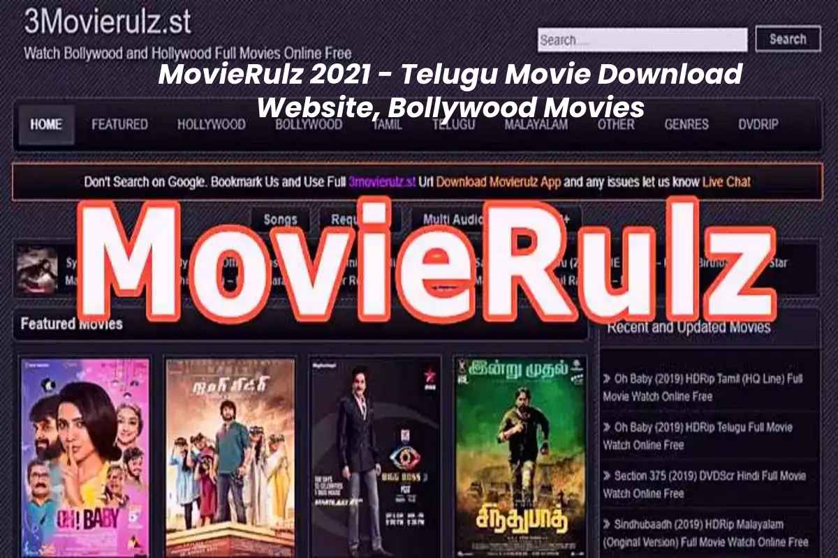 MovieRulz 2021 Telugu, Hindi Movie Download site (updated)