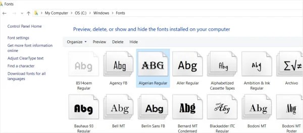 3 Methods to install fonts in Windows 10 Free Tech help