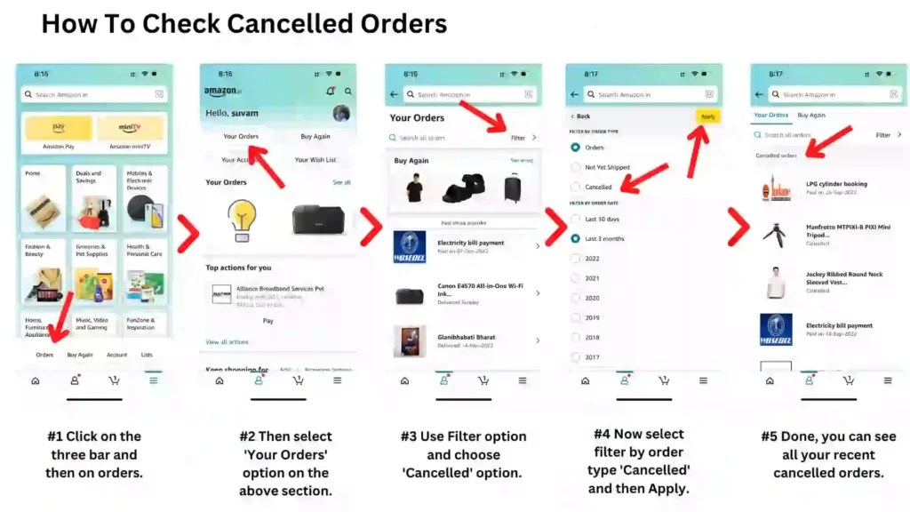 How To Cancel Amazon Orders On App/site in India 2024