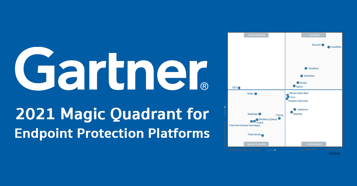 Gartner ออก Magic Quadrant ด้าน Endpoint Protection Platforms ประจำปี