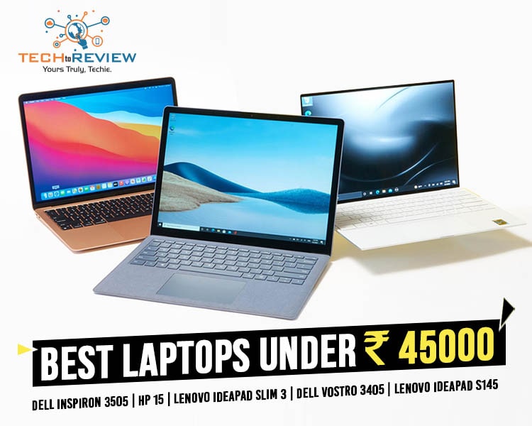 List Of Best Laptops Under 45000 In India You Can Buy