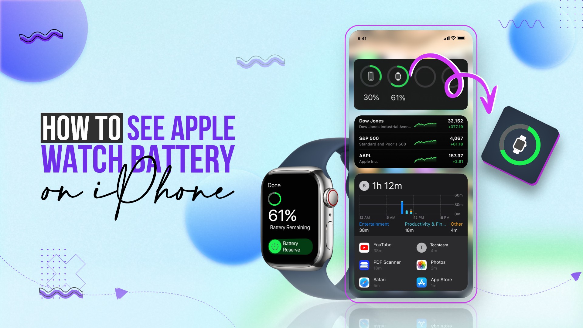 How to See Apple Watch Battery on iPhone Techtouchy