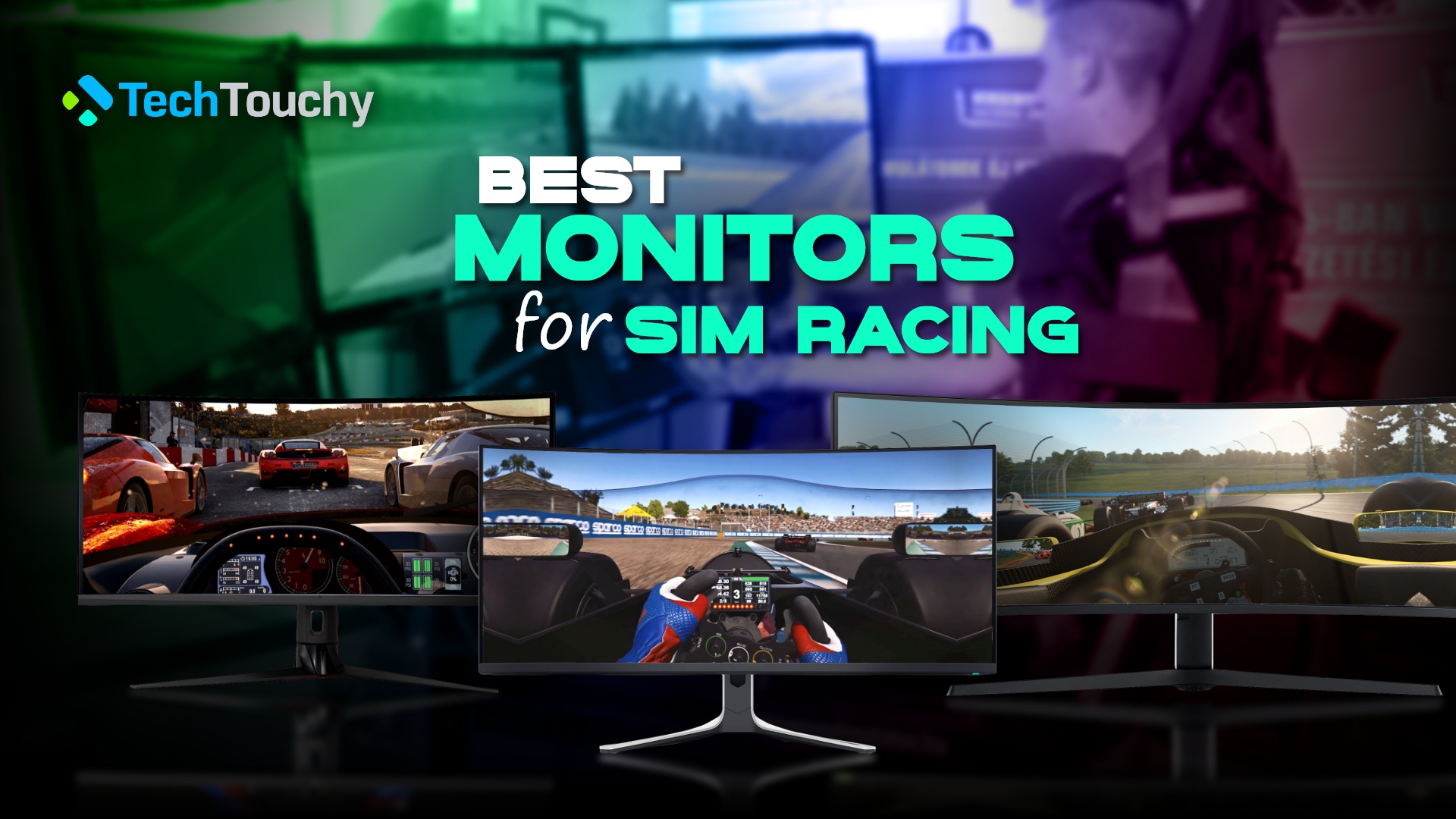10 Best Monitors for Sim Racing in 2023 Techtouchy