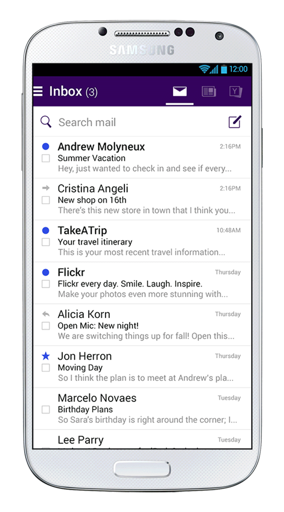Yahoo Mail Update For Android Will Turn Your Inbox Into A Newsfeed