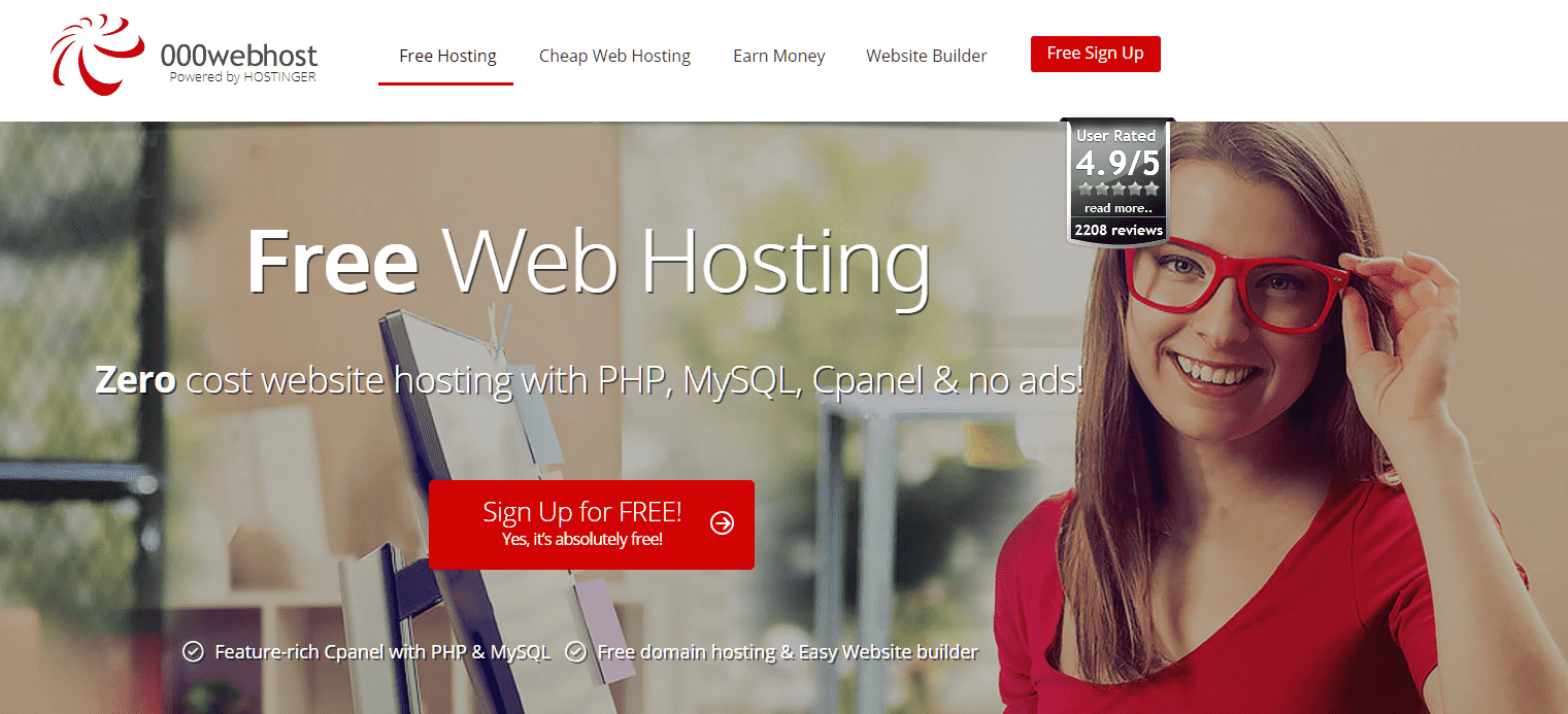 Review The Best Free Web Host