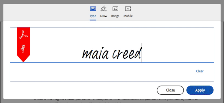 How to sign documents on an iPad Adobe Acrobat Sign