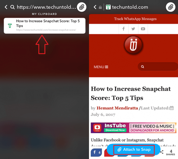 How To Add Link To Snapchat Story In 2021 TechUntold