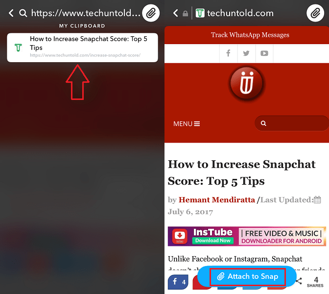 How To Add Link To Snapchat Story In 2021 TechUntold