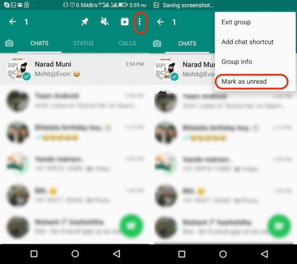 How to Mark WhatsApp Message as Unread on Android and iPhone TechUntold
