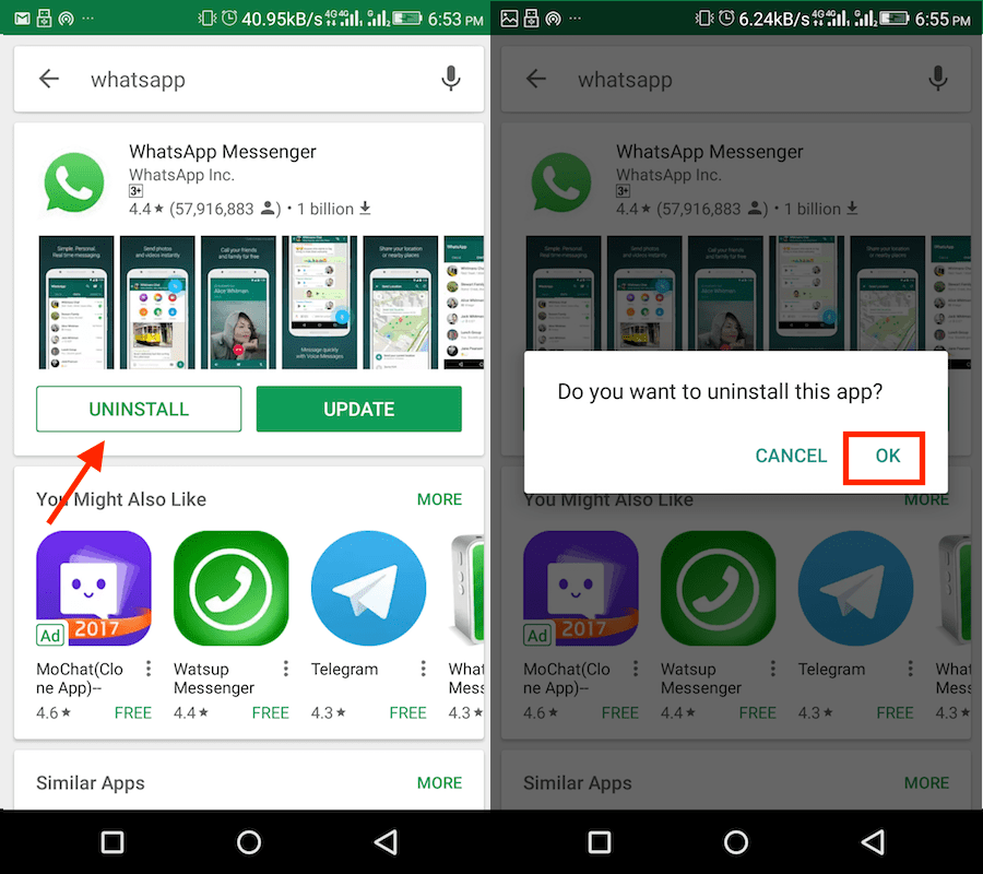 How To Uninstall WhatsApp On Android And iPhone TechUntold