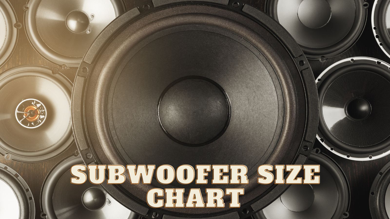 Subwoofer Size Chart Which One Is Fit for Your? TechUseful