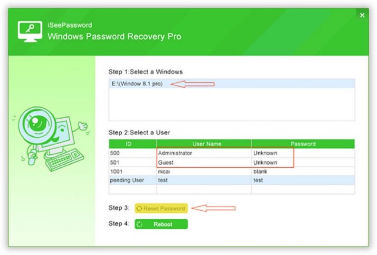 Windows 7 Password What to do?