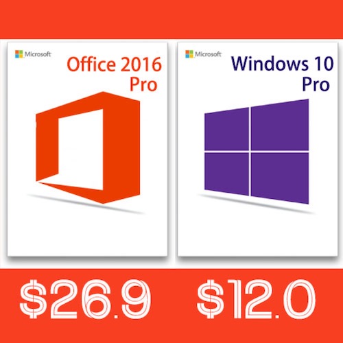 BIG SALE Windows 10 Pro for 12 and Office 2016 Pro for 26.9 TechWalls