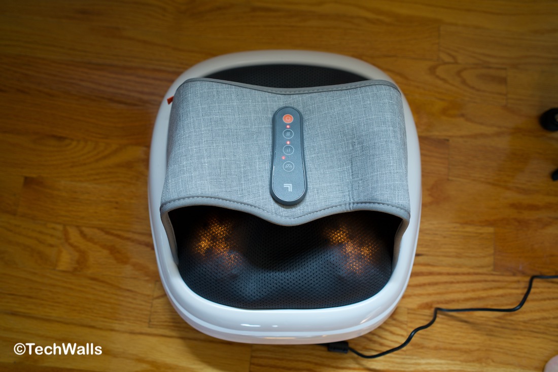 Sharper Image Foot Multipoint Acupressure Massager Shiatsu Heated
