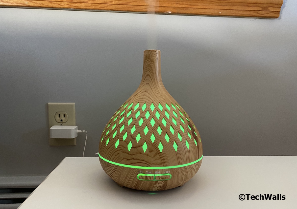 ASAKUKI 400ml Essential Oil Diffuser Review TechWalls