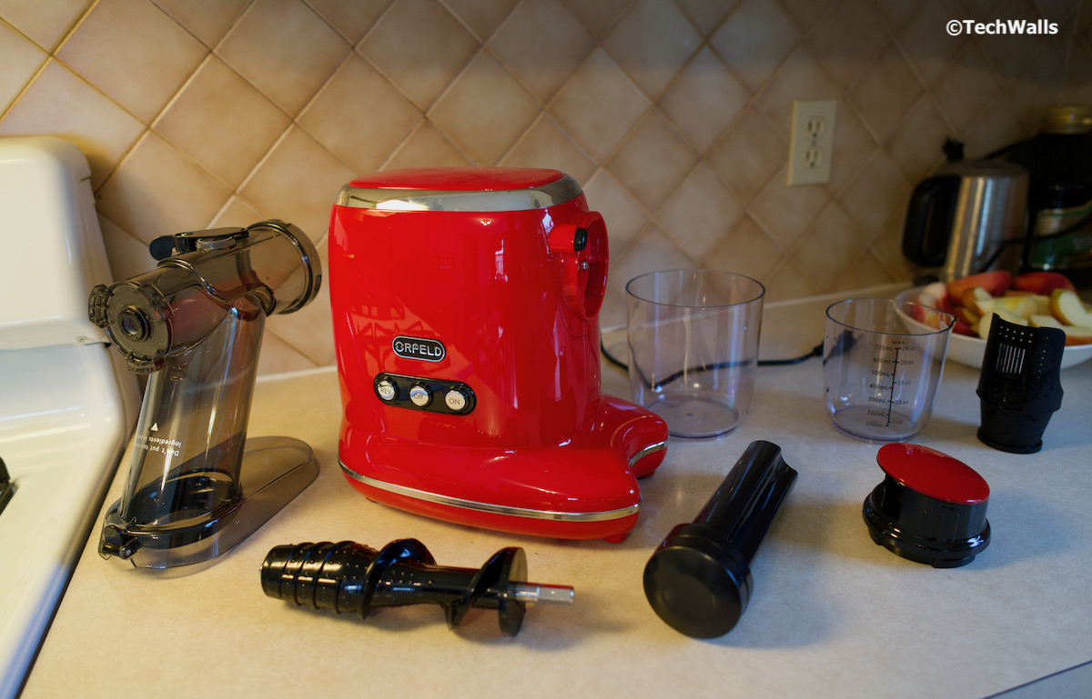 ORFELD SlowMasticating Juicer Review TechWalls