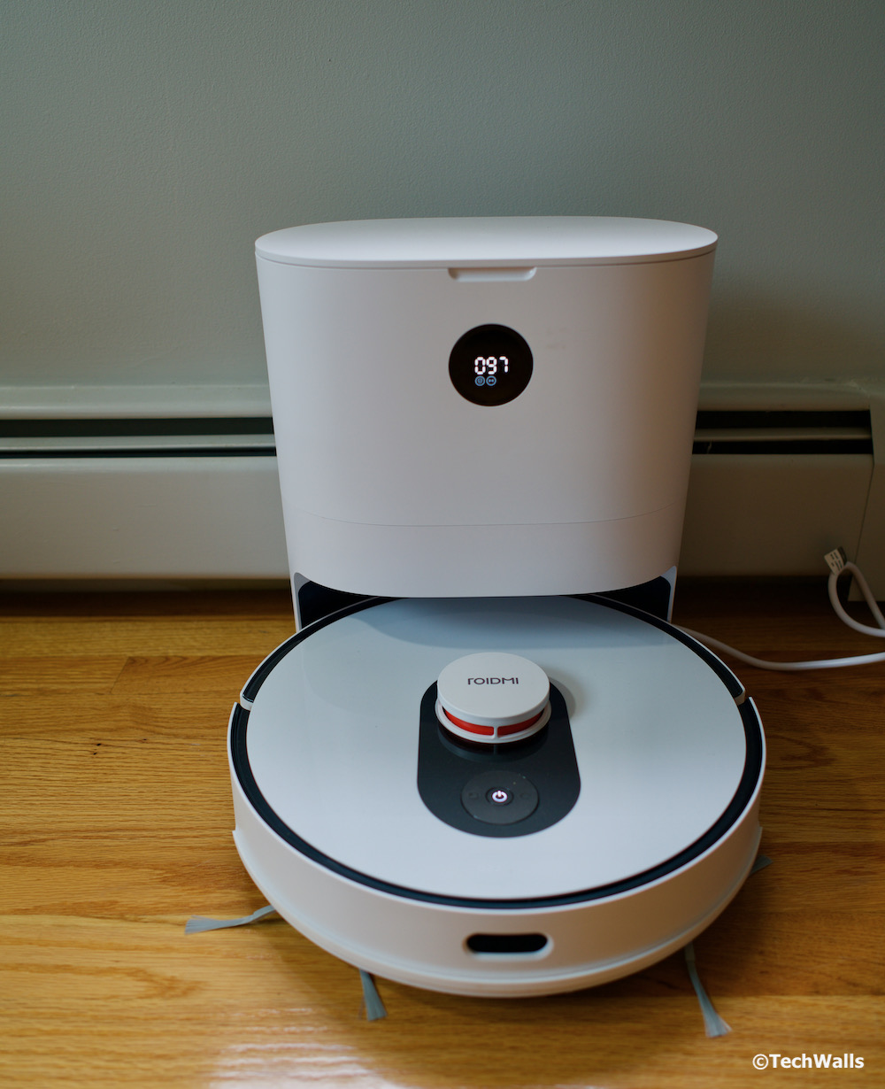 ROIDMI Eve Plus Robot Vacuum with SelfEmptying Dustbin Review TechWalls